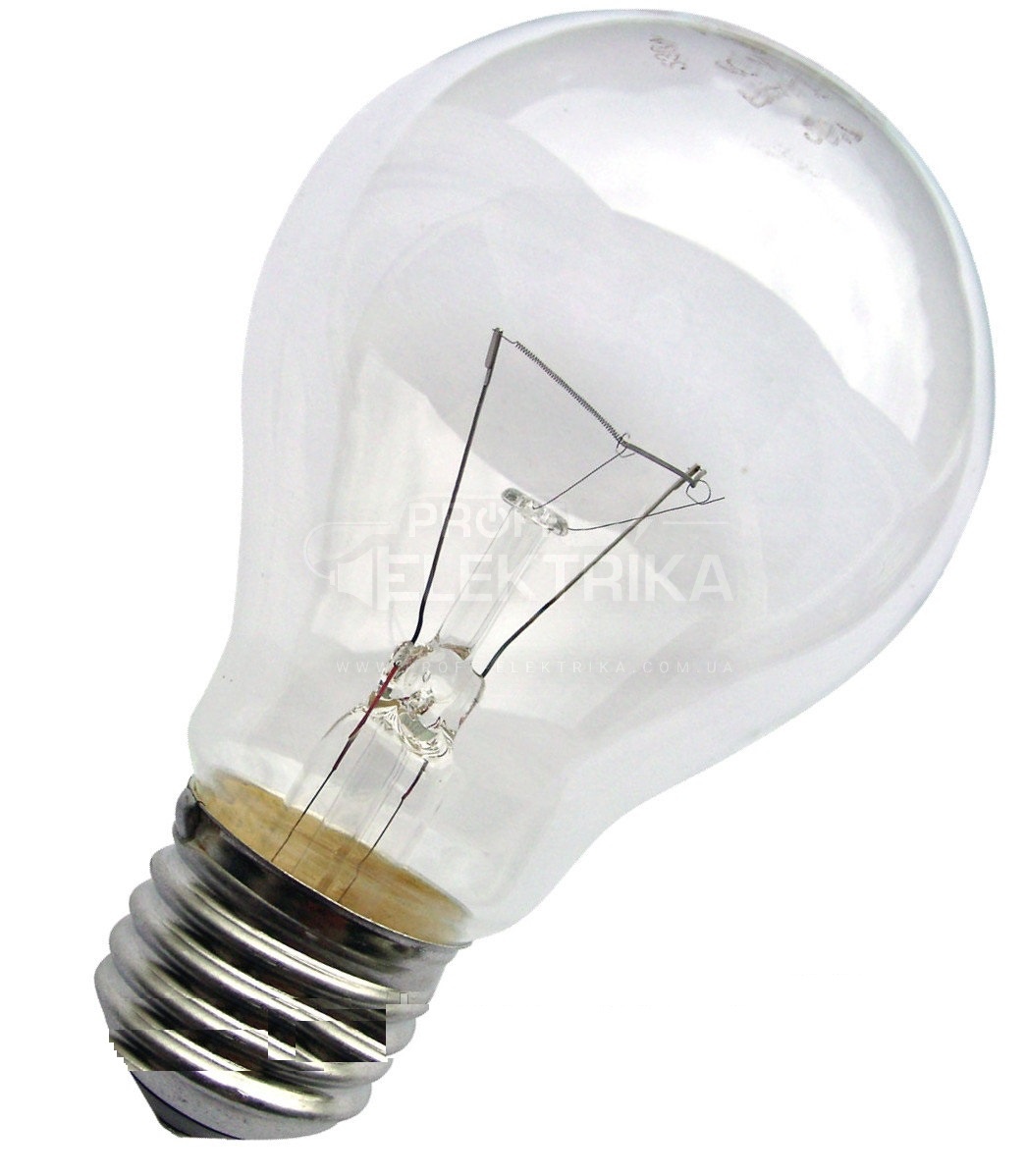 Фото Лампа накала А90, Е27, прозрачная, 300Вт., Гофра упаковка