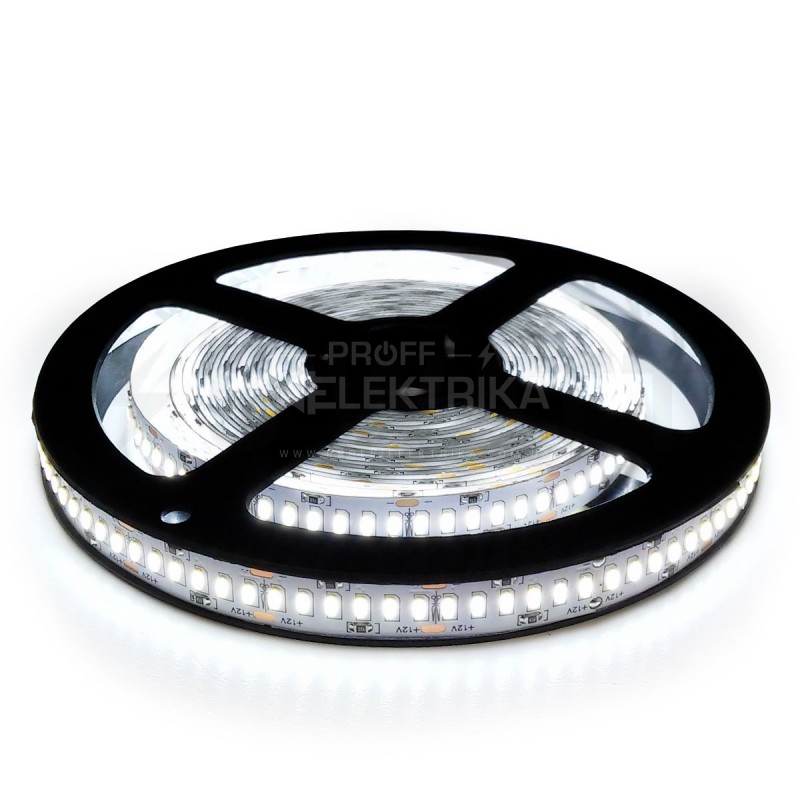Фото Светодиодная лента LED 240L\m IP-33 smd3014 28,8W 12V White