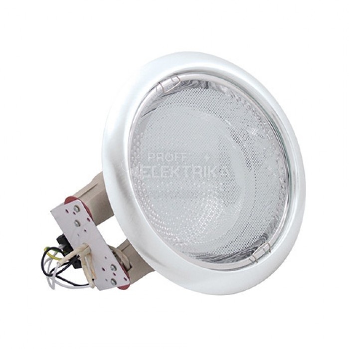 Фото Світильник круглий 8"2* Е27 25W Білий HL612 HOROZ