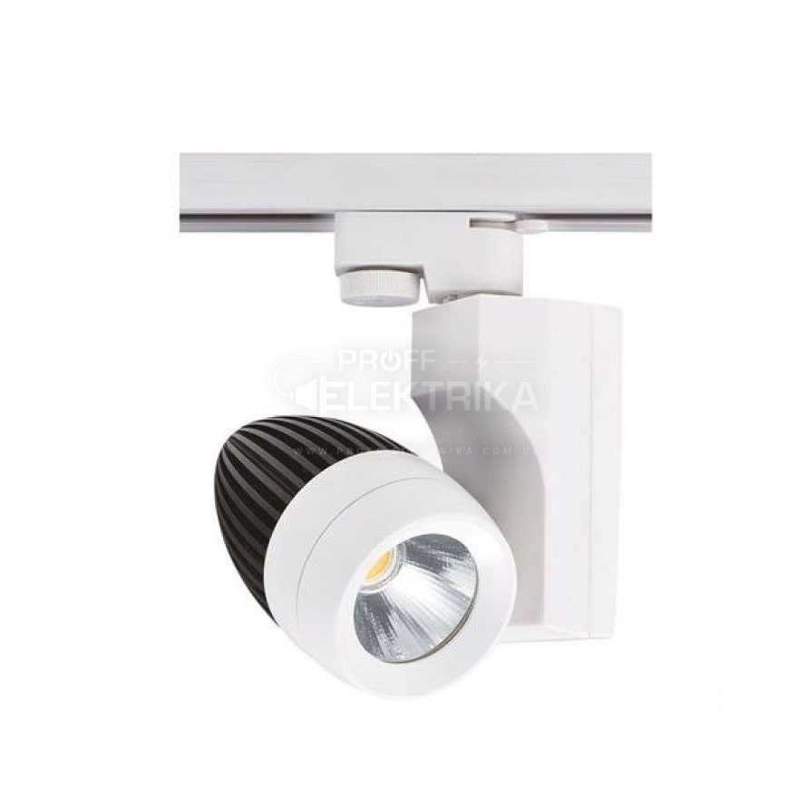 Фото Светильник трековый COB LED 23 W Белый HOROZ
