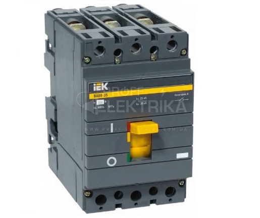 Фото Силовой автоматический выключатель BA88-35 35кА 250А IEK