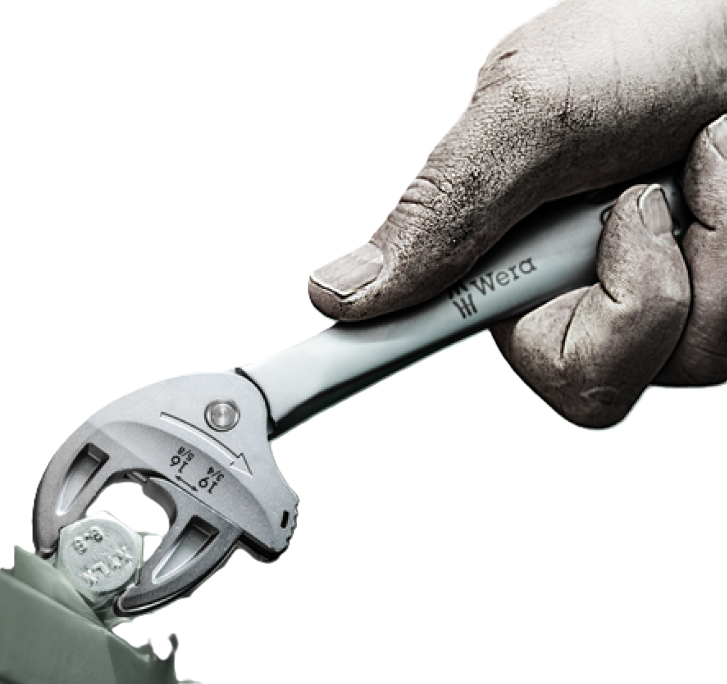 Фото 2 Рожковий ключ WERA 6004 Joker XS з самоналаштуванням 7-10 або 1/4“-3/8“×115 мм 05020099001