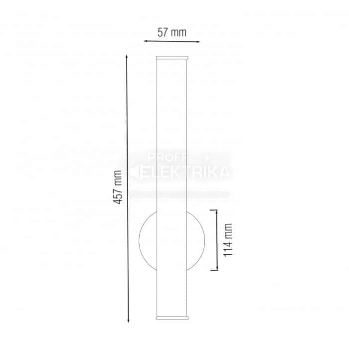 Фото 2 Светодиодная подсветка зеркал-картин SUNA-10 Белый HOROZ