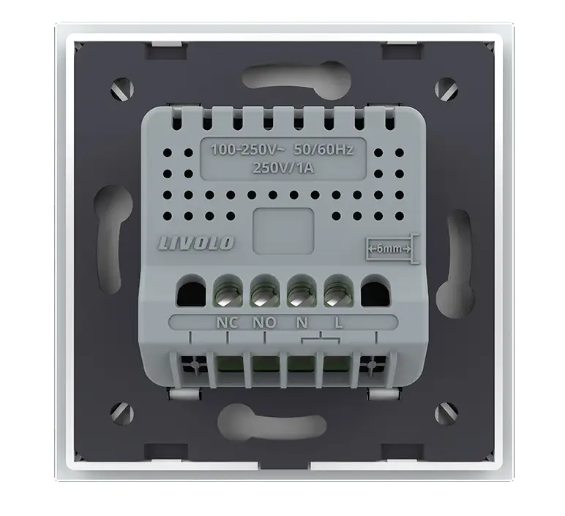 Фото 3 Электрическая розетка с USB Type-C Power Delivery 18 Вт белый Livolo