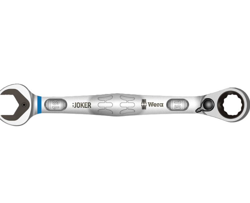 Фото Комбинированный ключ с реверсивной трещоткой WERA Joker Switch 6001 19 мм 05020074001