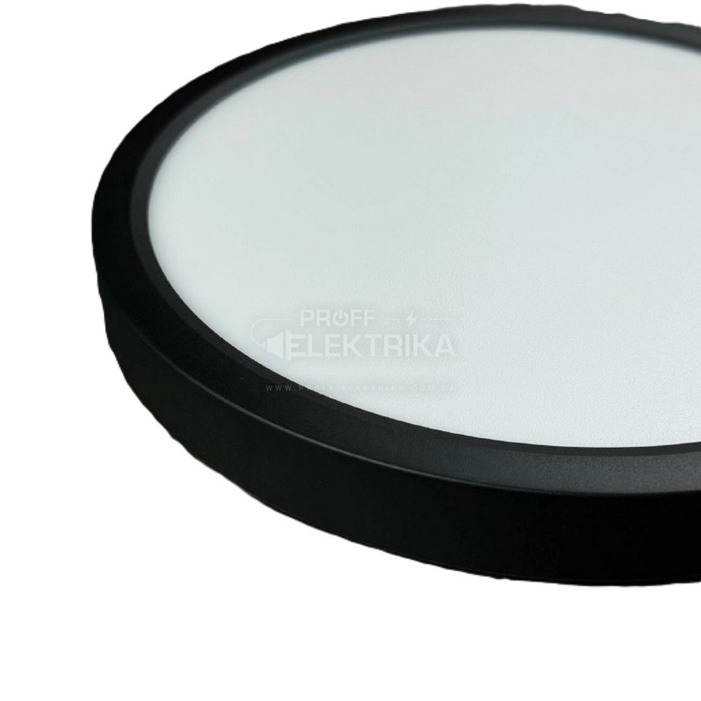 Фото 3 Світильник LED MILLENNIUM 20W 5000K коло чорний Violux 351220