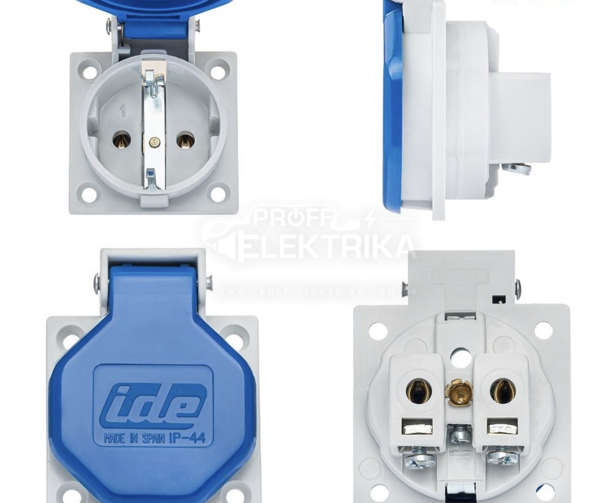 Фото 2 Розетка внутреннего монтажа SHUKO