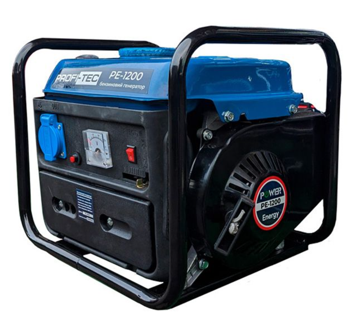 Фото 2 Генератор бензиновый PROFI-TEC PE-1200G двухтактный