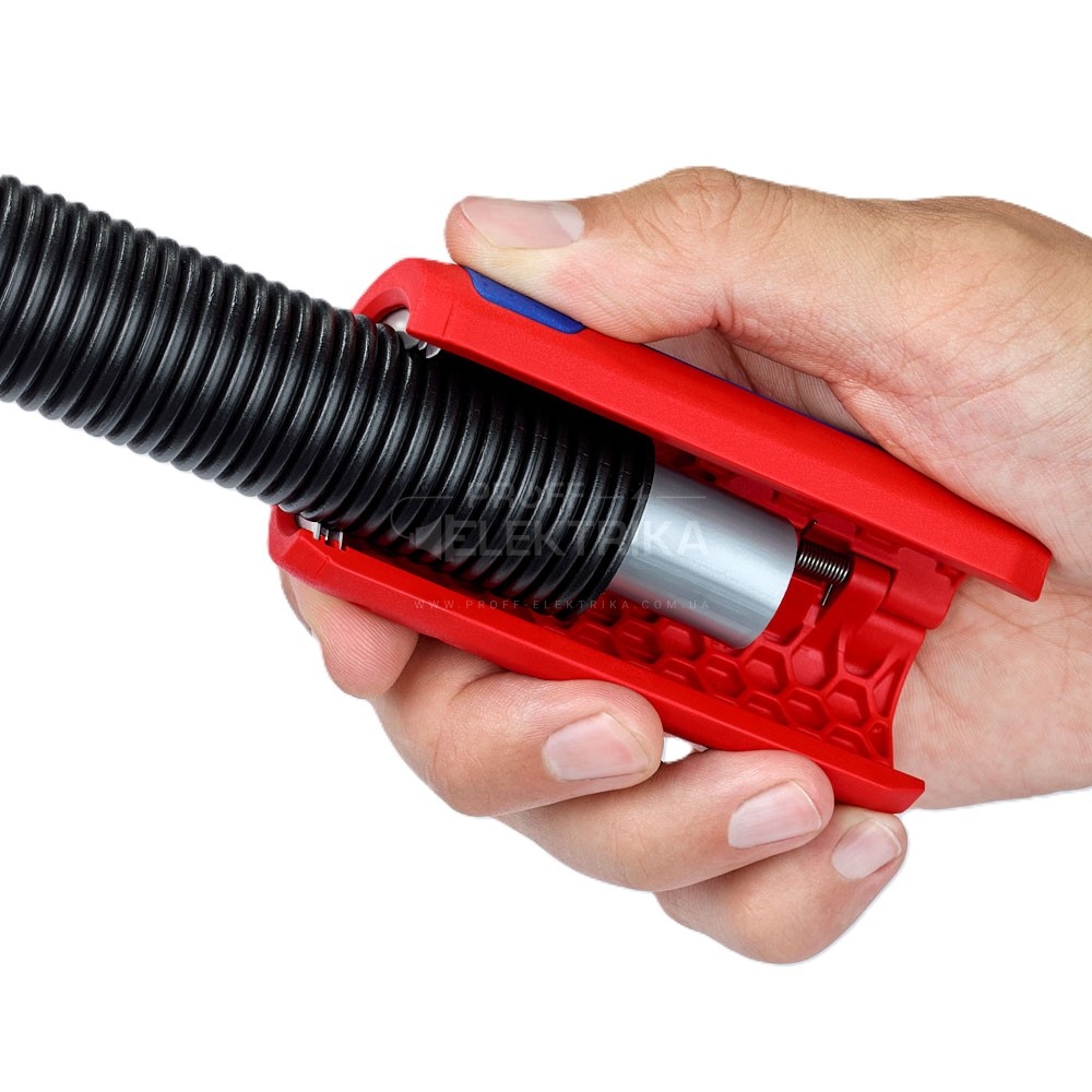 Фото 3 Ніж-різак для гофрованих труб Knipex 90 22 02 SB