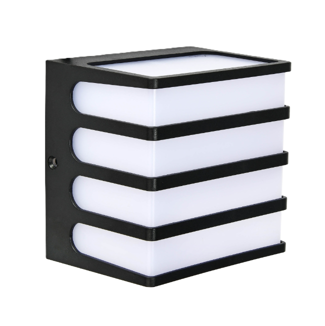 Фото Светильник садово-парковый CUBE-G 8W 4200 K черный HOROZ 076-069-0008-010