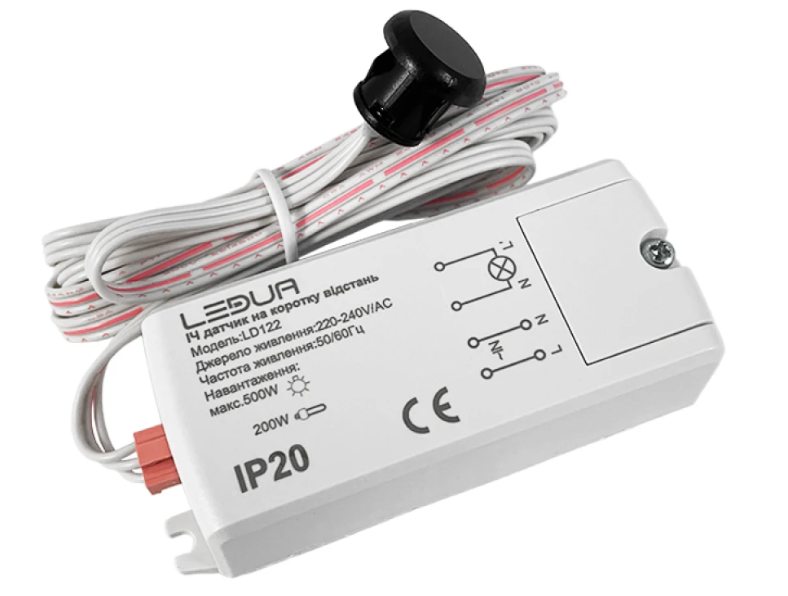 Фото Датчик інфрачервоний сенсор помах руки 220v/LD122 LEDUA