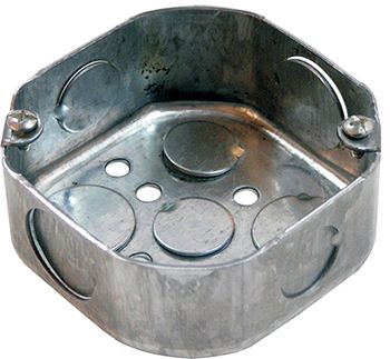 Фото Коробка распаячная металлическая восьмиугольная E.NEXT