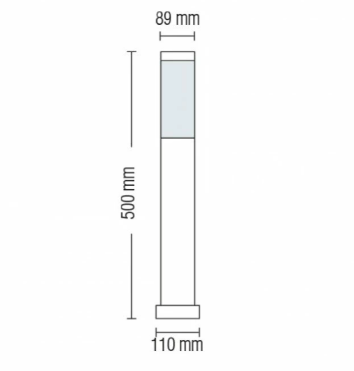 Фото 2 Светильник садово-парковый KAVAK-4 Е27 HOROZ ELECTRIC 075-014-0004-010