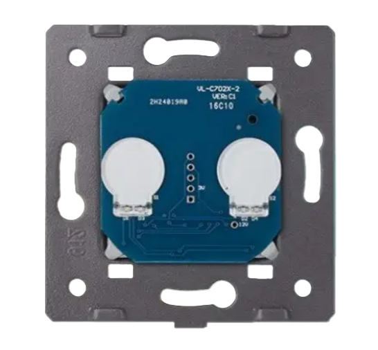 Фото 2 Механізм сенсорний прохідний/перехресний вимикач 2 сенсори Livolo