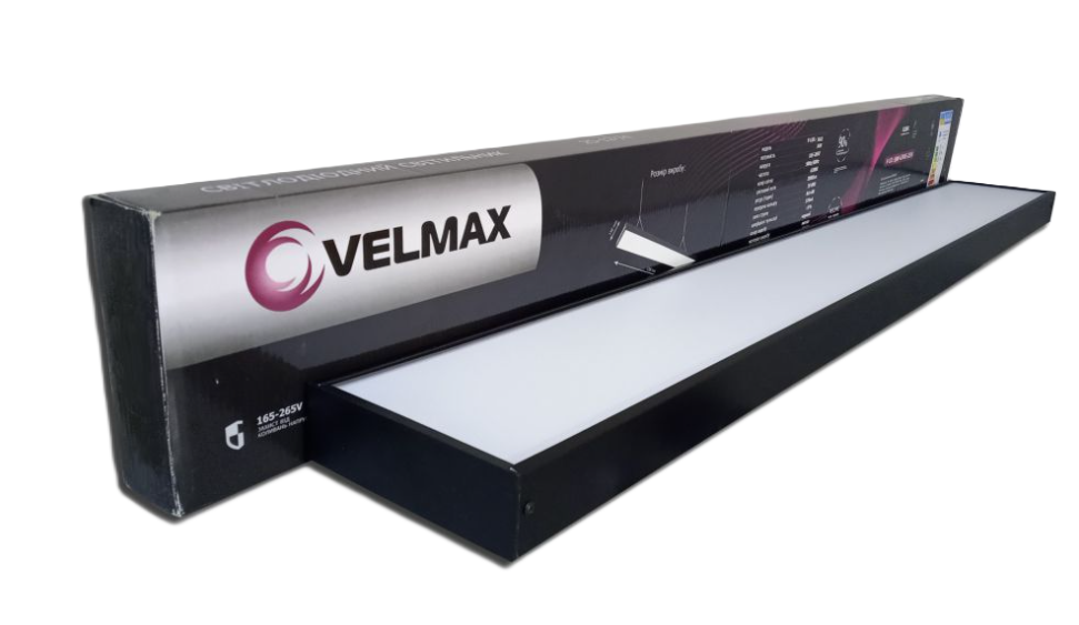 Фото 2 Светильник LED 36W 1200mm 6200K 2800Lm Velmax V-LОL