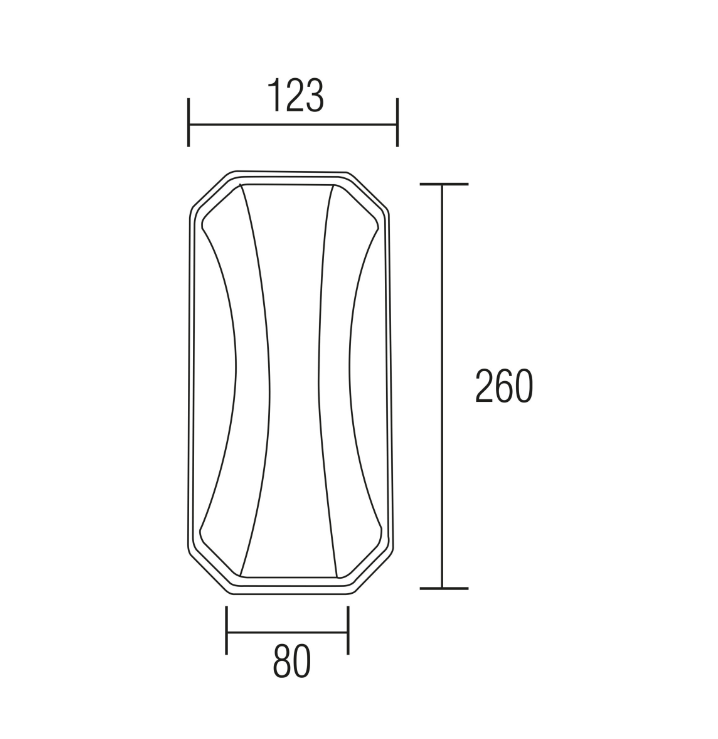 Фото 2 Светильник садово-парковый BLADE 24W 4200K белый HOROZ 076-065-0024-040