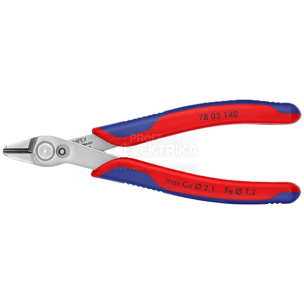 Фото Кусачки Electronic Super Knips XL KNIPEX 78 03 140