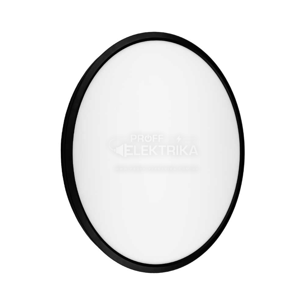 Фото Світильник LED MILLENNIUM 44W 5000K коло чорний Violux 351244