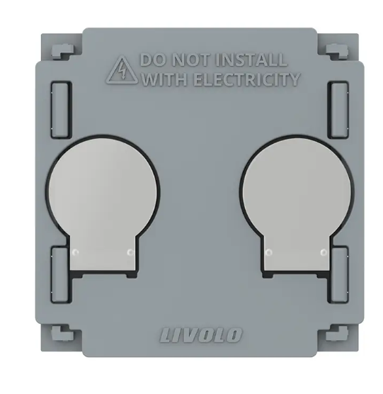 Фото 2 Механізм сенсорний прохідний/перехресний диммер 2 сенсора Livolo