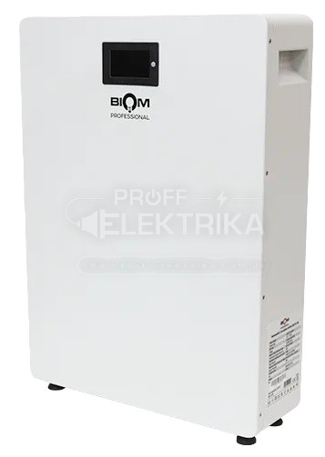 Фото 3 Акумуляторна літієва батарея Biom Professional LiFePO4 48В 100Ah BALFP-512100-V1