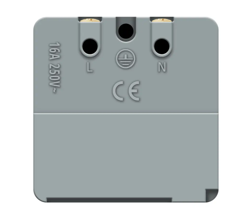 Фото 4 Умный механизм розетка ZigBee с заземлением белый Livolo