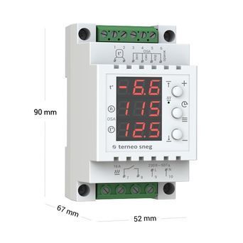 Фото 2 Терморегулятор terneo sneg для сніготанення