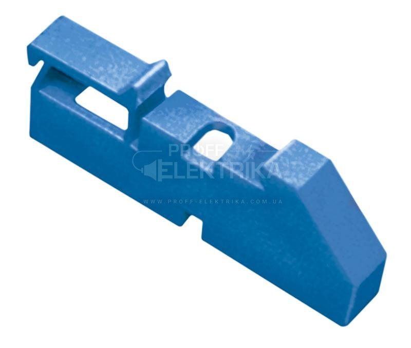 Фото Ізолятор DIN до шини 0 синій IEK