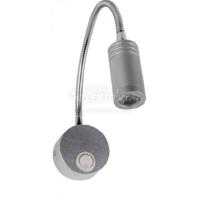 Фото Светодиодная подсветка зеркал-картин TURNA 3W Серебряный HOROZ