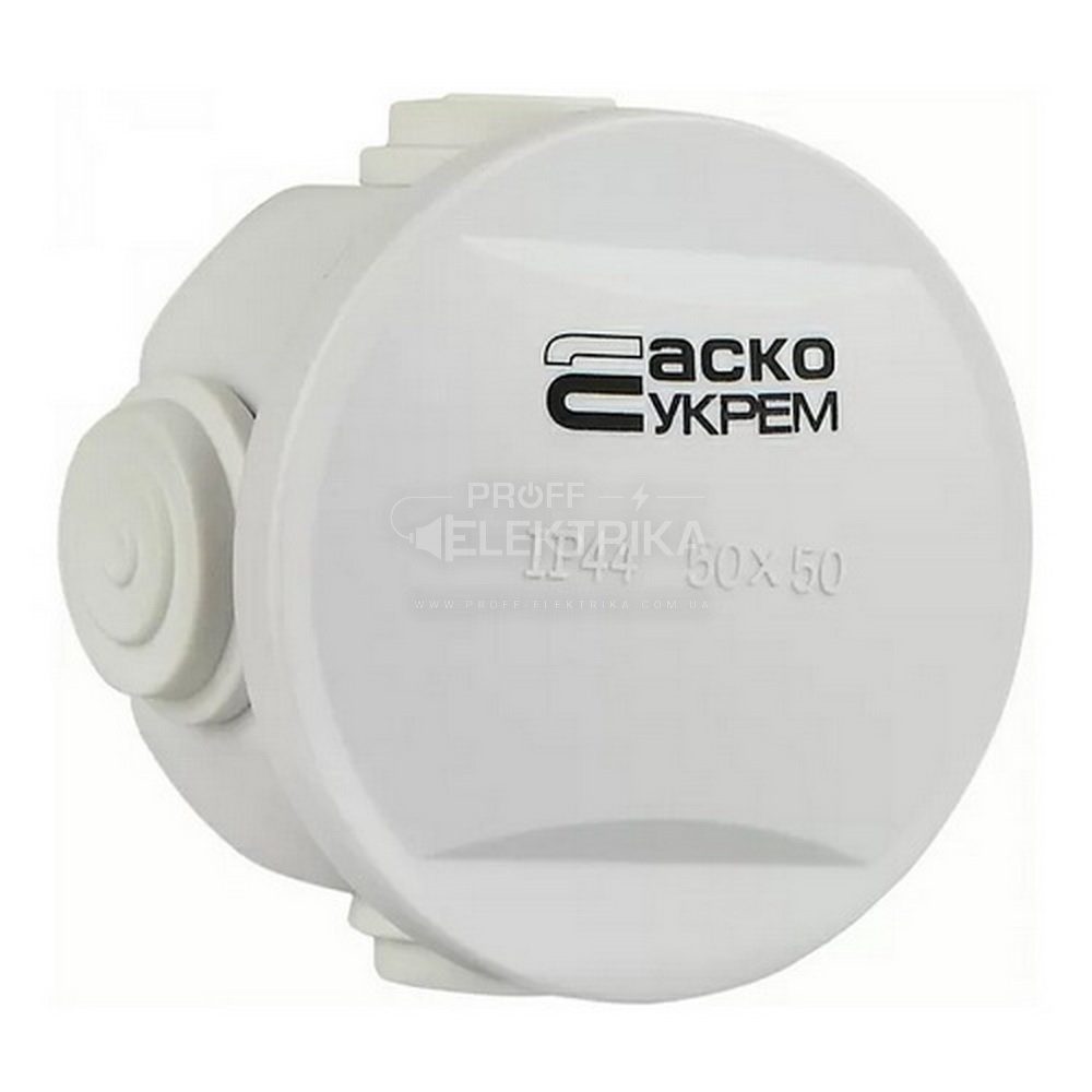 Фото Коробка распределительная круг 50*50 IP44 TY-RA Аско