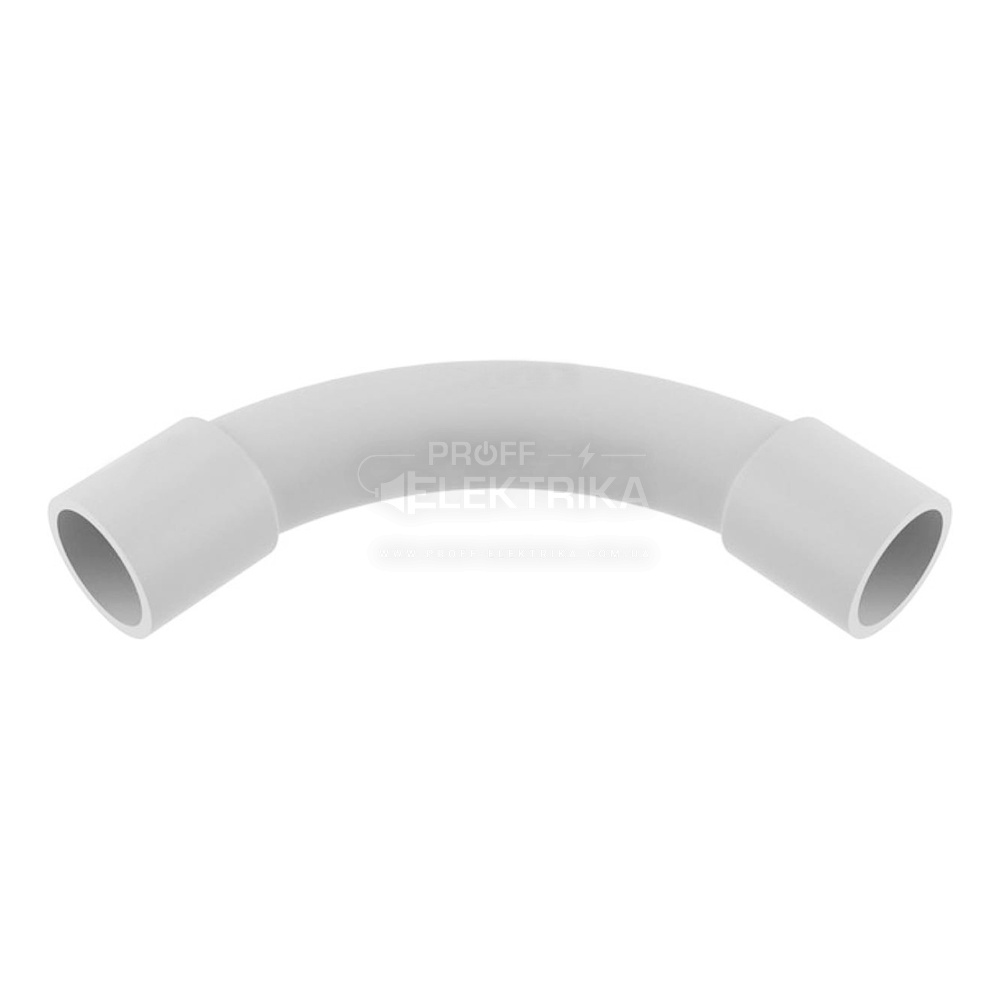Фото поворот плавный на 90° труба-труба CRS32G для труб d32 мм ИЭК