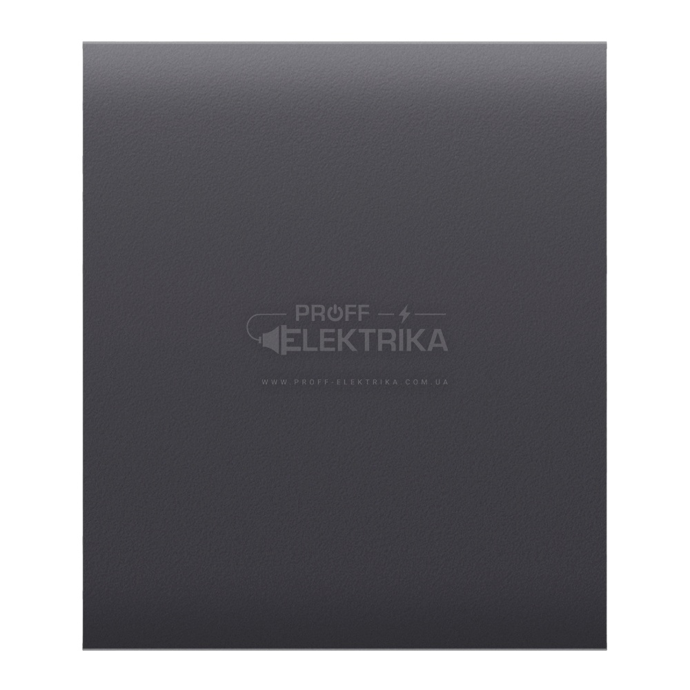 Фото Центральна кнопка для вимикача Ajax CenterButton 1-gang/2-way графітова