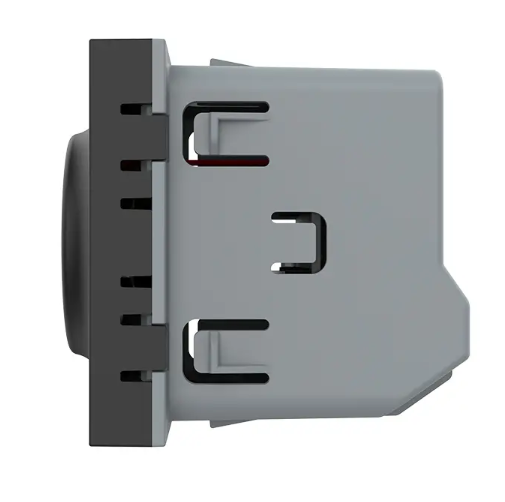 Фото 3 Механизм бесконтактный выключатель 1 сенсор Sense черный Livolo