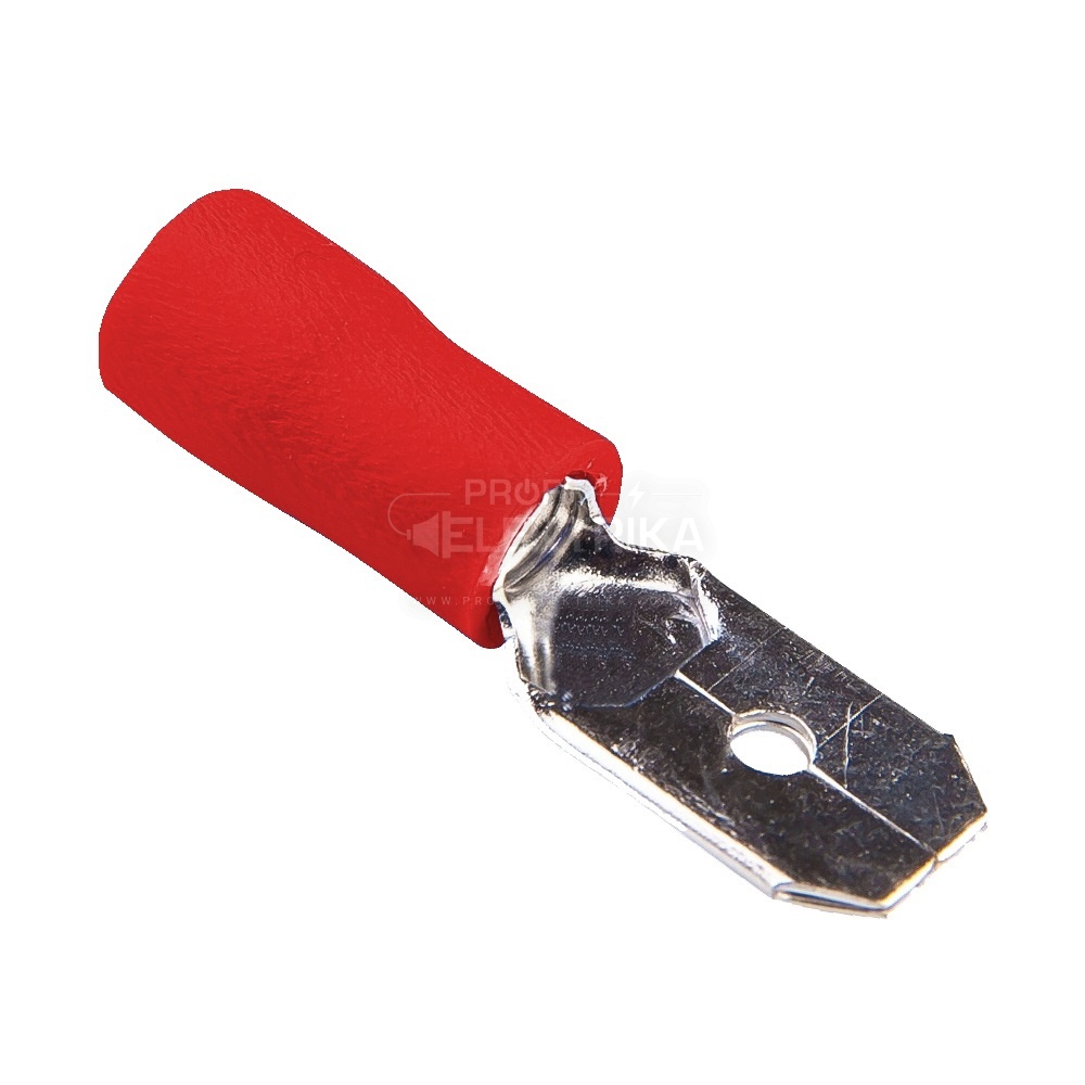 Фото Наконечник кабельний штекер ізольований МDD 1,25-187 100 штук TAKEL