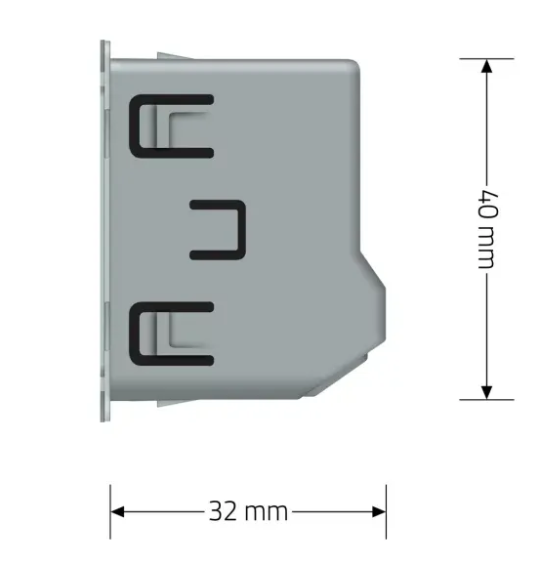 Фото 6 Механізм сенсорна кнопка 1 сенсор 12/24 вольт Імпульсний вимикач Livolo