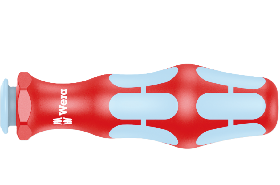 Фото Отвертка ручка-держатель WERA 3817 Kraftform Kompakt VDE Stainless 05003991001