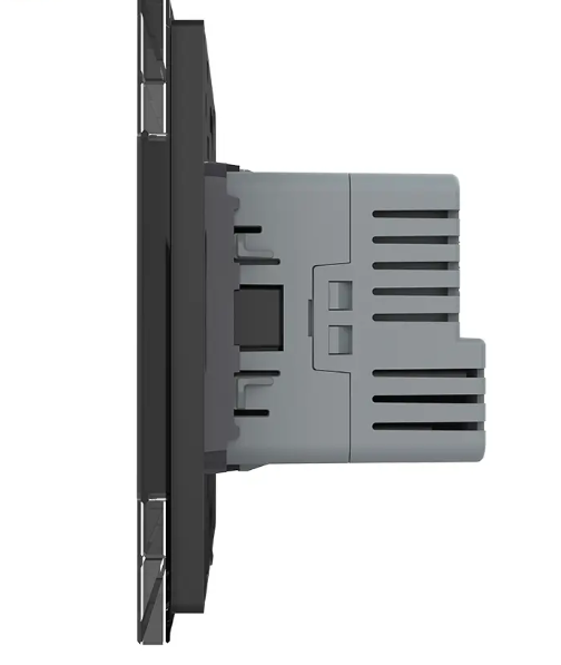 Фото 3 Електрична розетка USB Type-C Power Delivery 18 Вт чорний Livolo