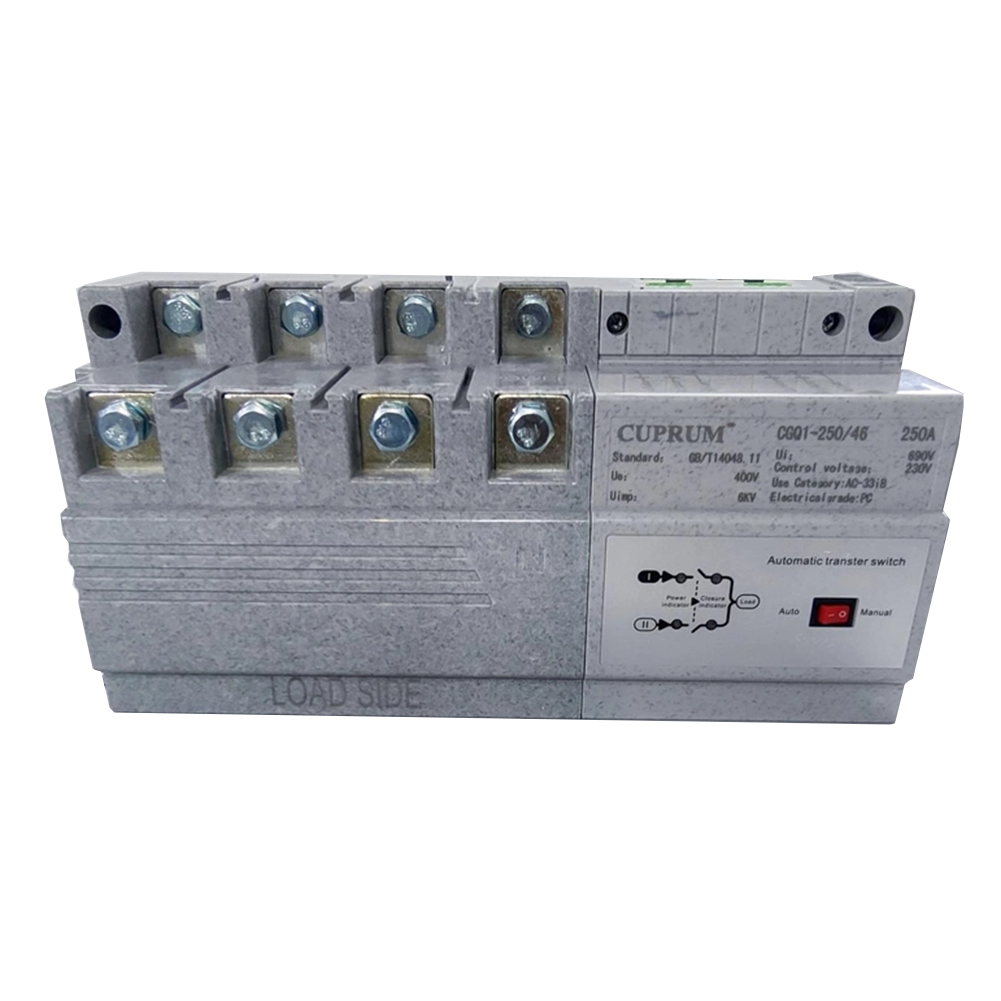 Фото Автоматический выключатель АВР4У 250А 4п серый