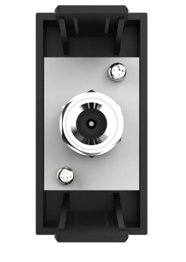 Фото 4 Механізм розетка супутникова SAT чорний Livolo