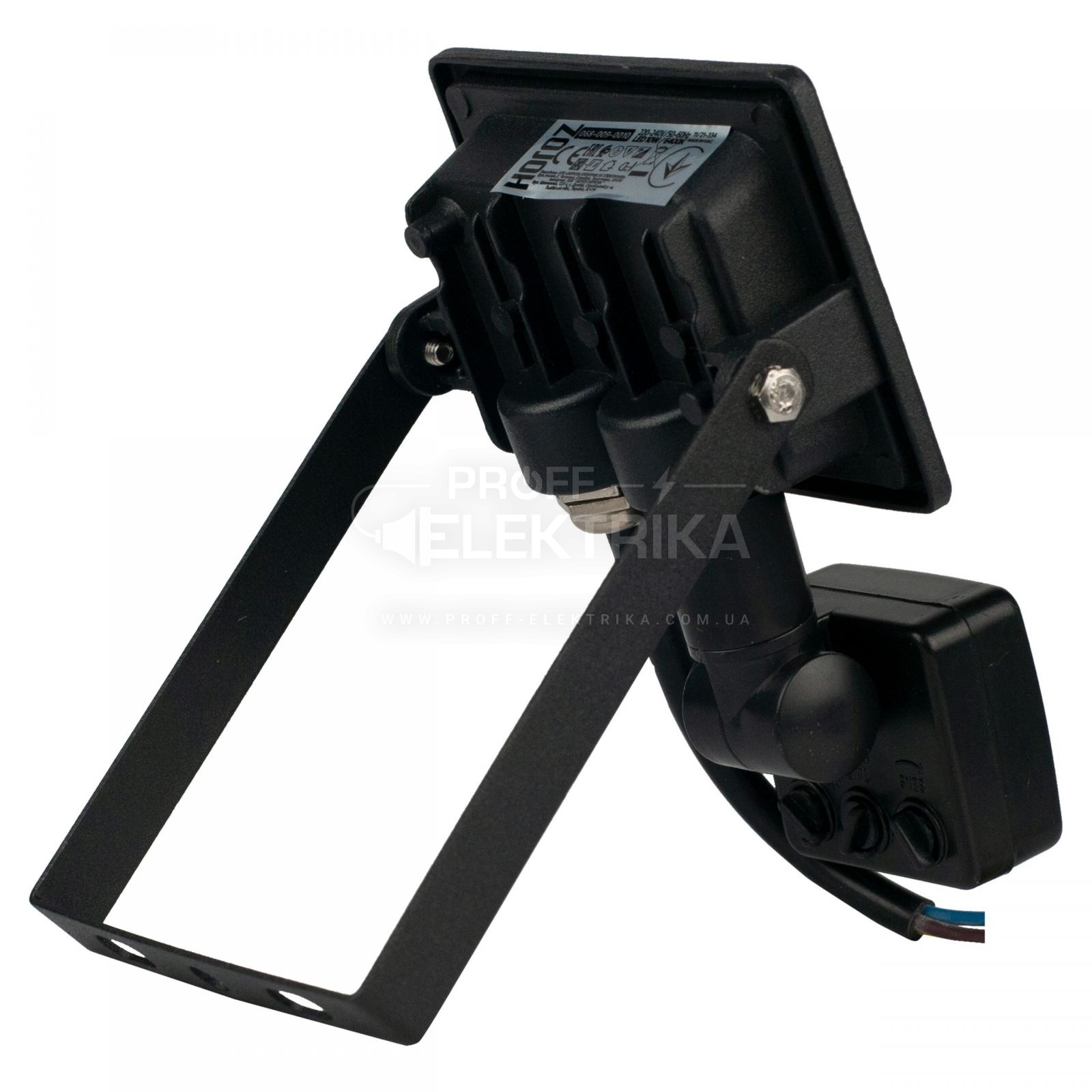Фото 2 Прожектор LED 10W IP65 с датчиком движения PARS S 1 HOROZ