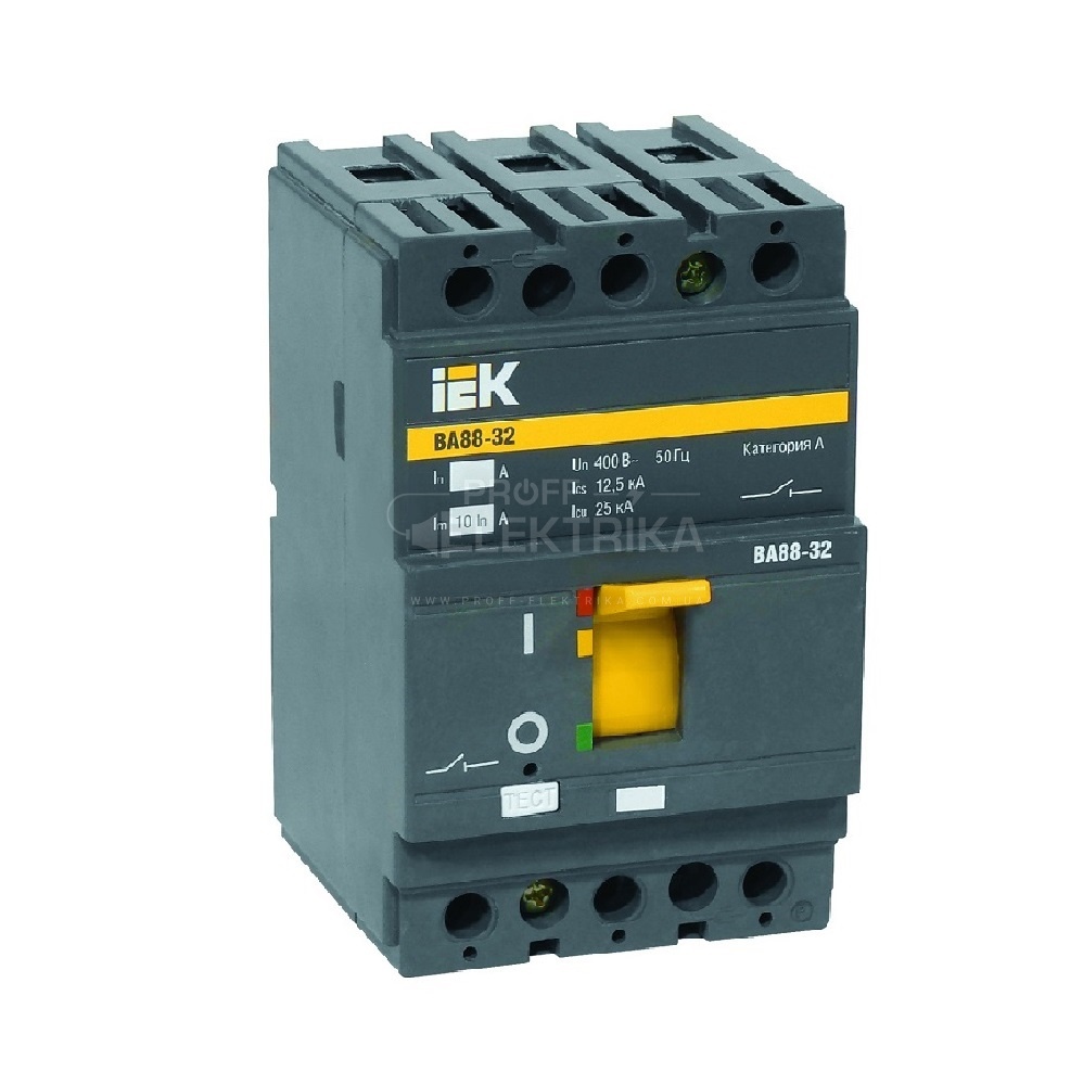 Фото Силовой автоматический выключатель BA88-32 25кА 80А IEK