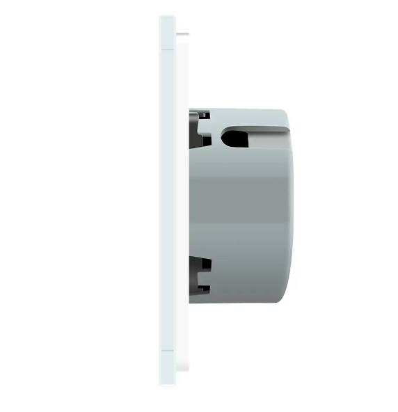 Фото 3 Умный сенсорный ZigBee выключатель 4 сенсора 1-1-1-1 белое стекло Livolo