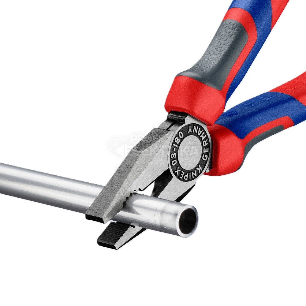 Фото 2 Плоскогубці комбіновані KNIPEX 03 02 180