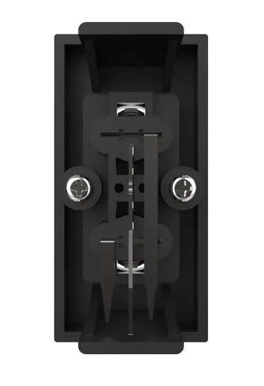 Фото 4 Механізм розетка RCA аудіо чорний Livolo