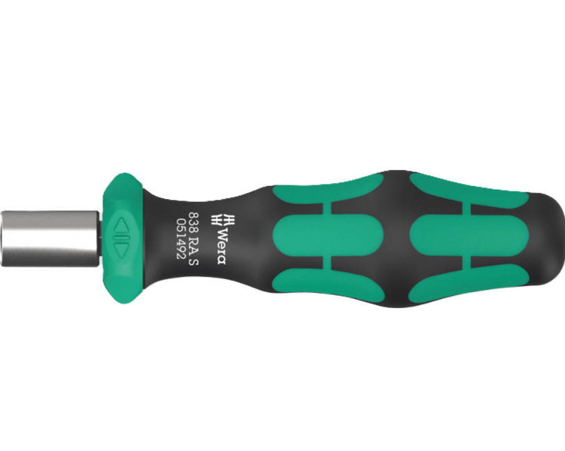 Фото 3 Ручка-бітоутримувач з тріскачкою WERA 838 RA S 05051492001