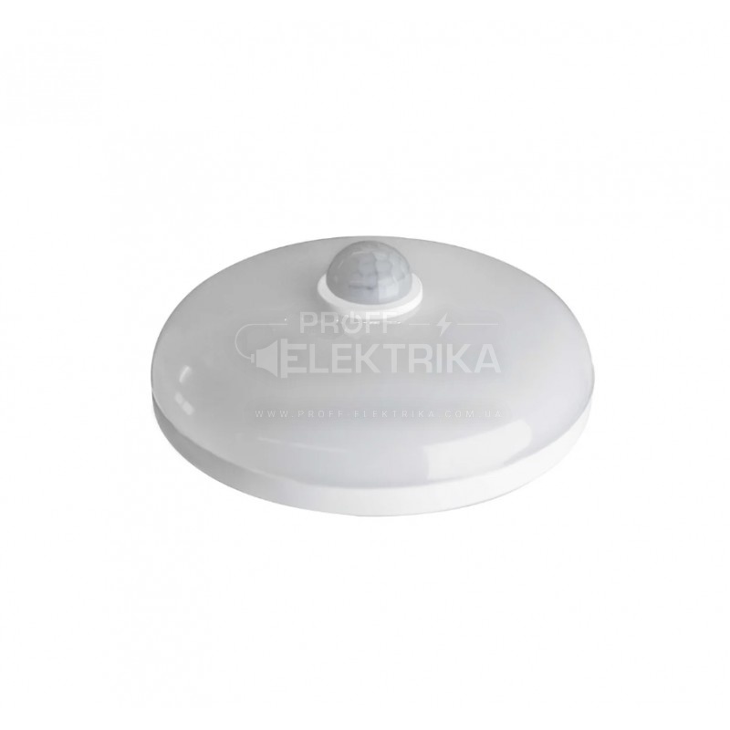 Фото 2 Светильник с датчиком круг 9W 5000 К IP65 ROUND-2