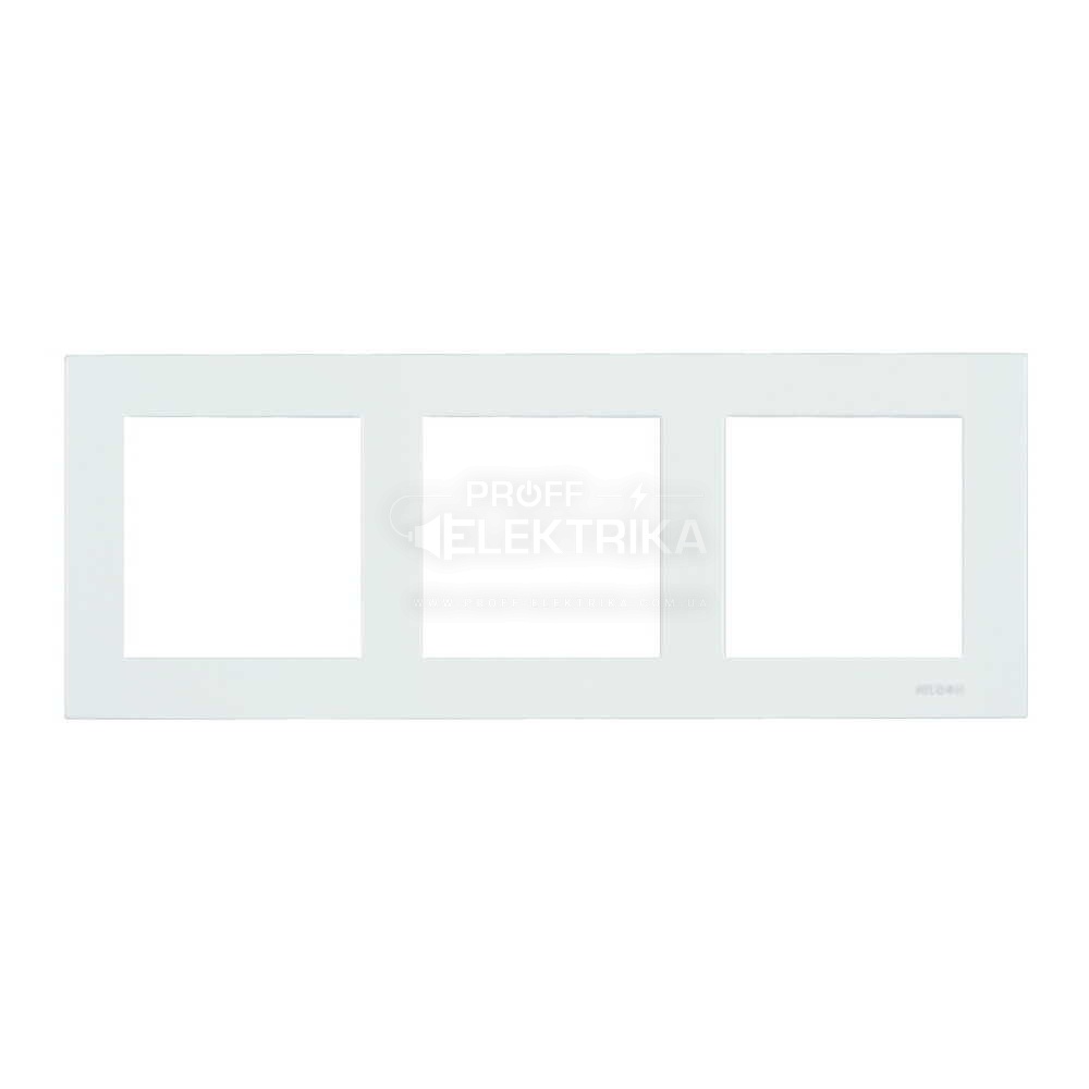 Фото Рамка 3 поста Білий універсальна MODA