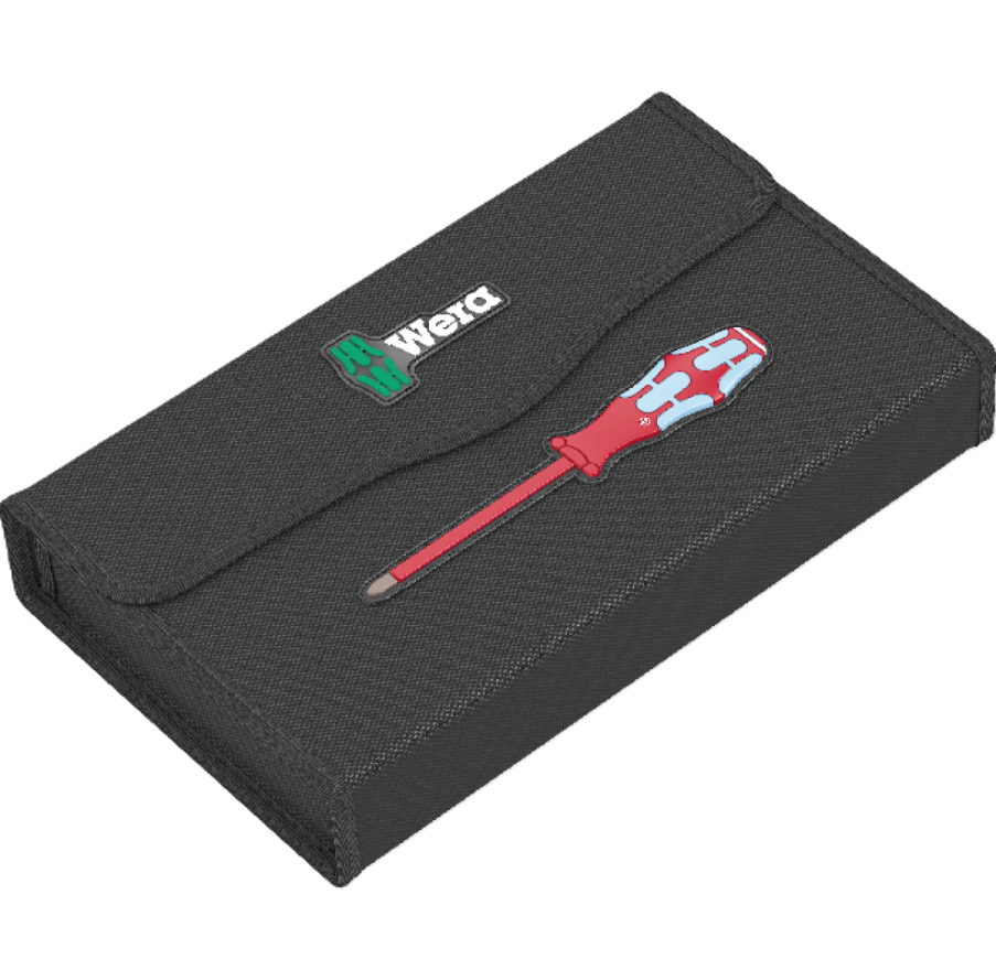 Фото Сумка для наборов WERA Serie 3100/7 VDE Stainless 05136525001