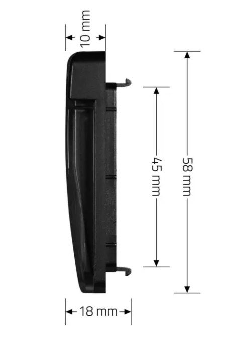 Фото 4 Крышка для розетки IP44 черный Livolo