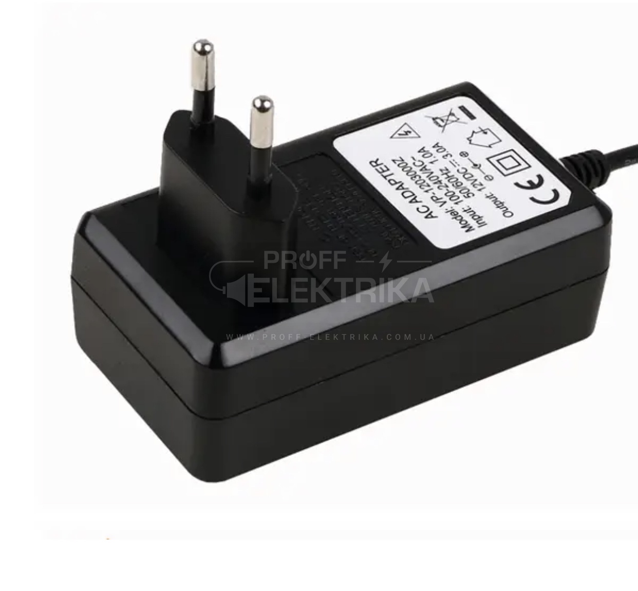 Фото 2 Блок питания 12V 36W 3-A пластик