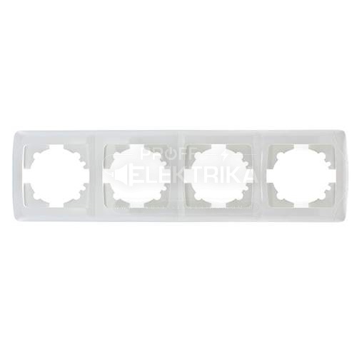 Фото Рамка 4 пости Біла CARMEN